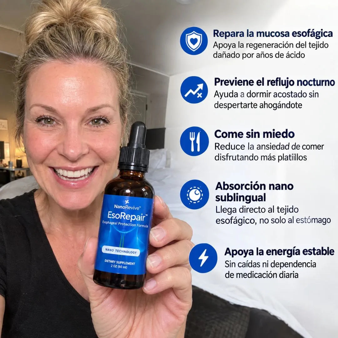 EsoRepair™ | Reparador esofágico nano-sublingual