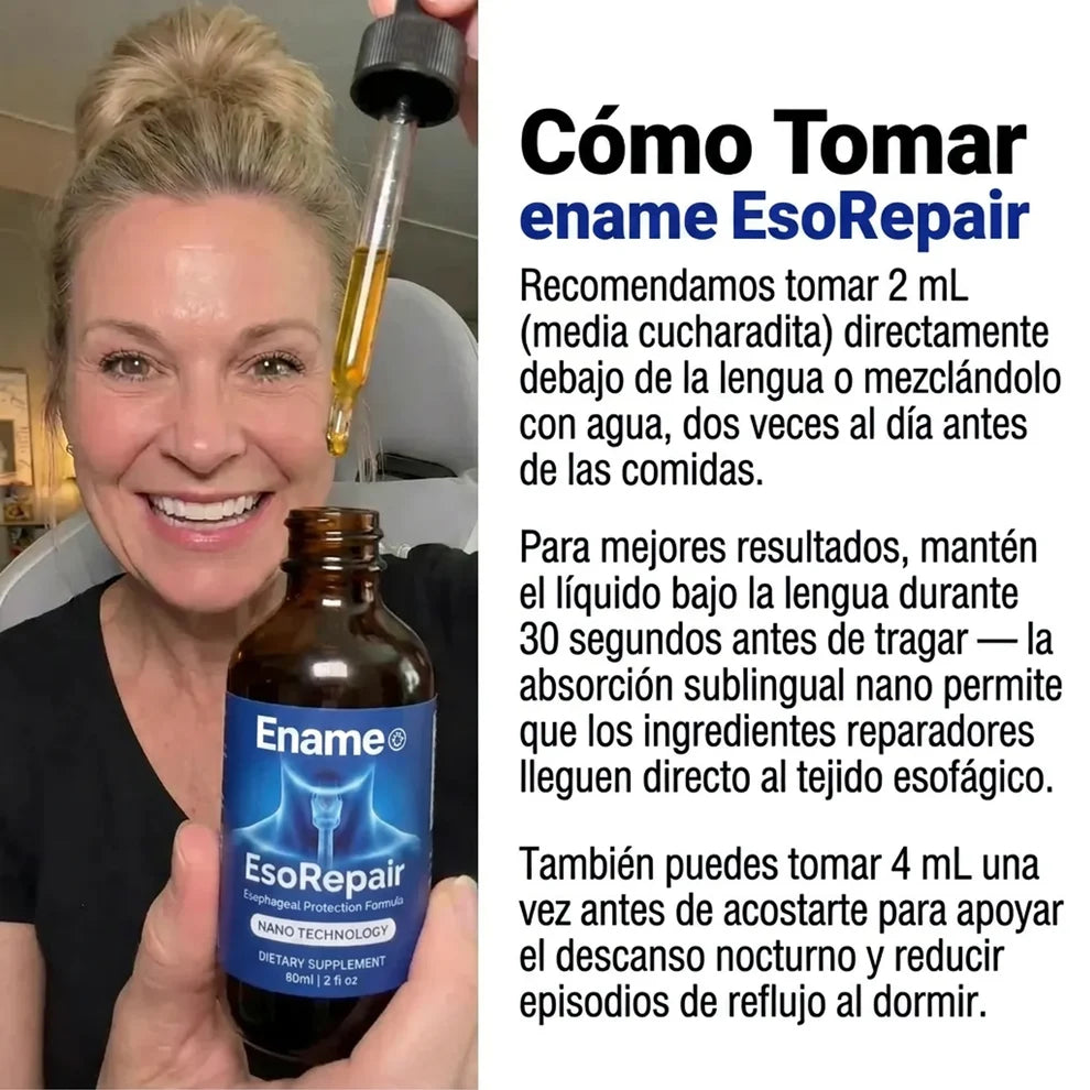 Ename EsoRepair™ | Reparador esofágico nano-sublingual